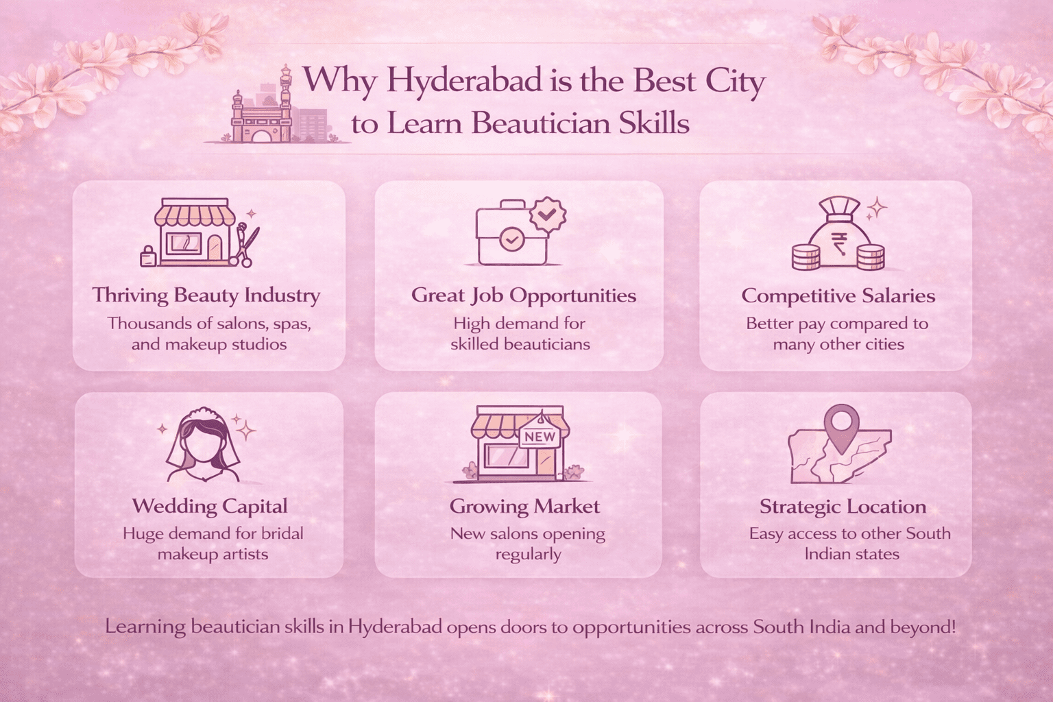 Beautician Course Placement Support