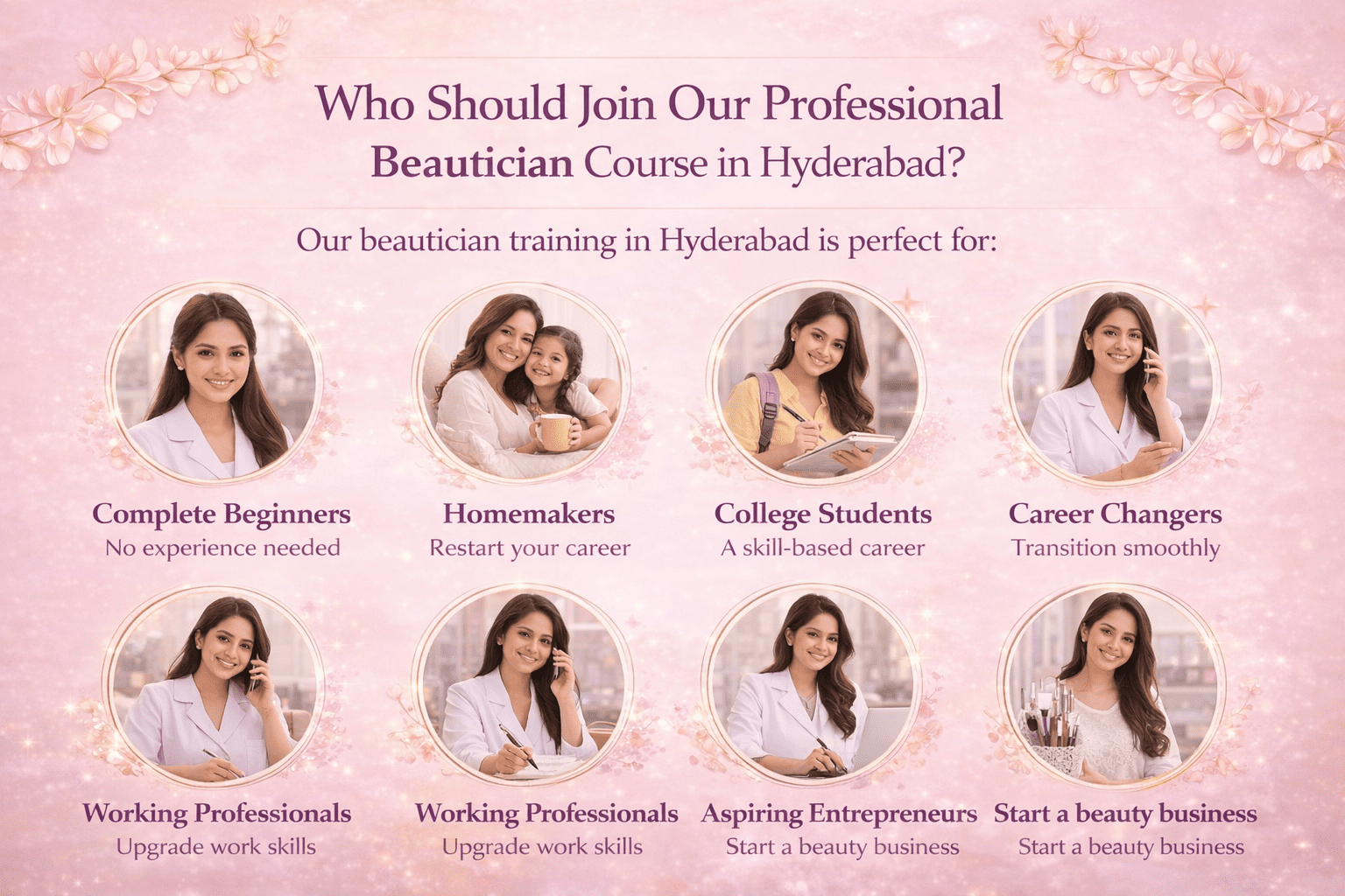 Beautician Course for Beginners in Hyderabad